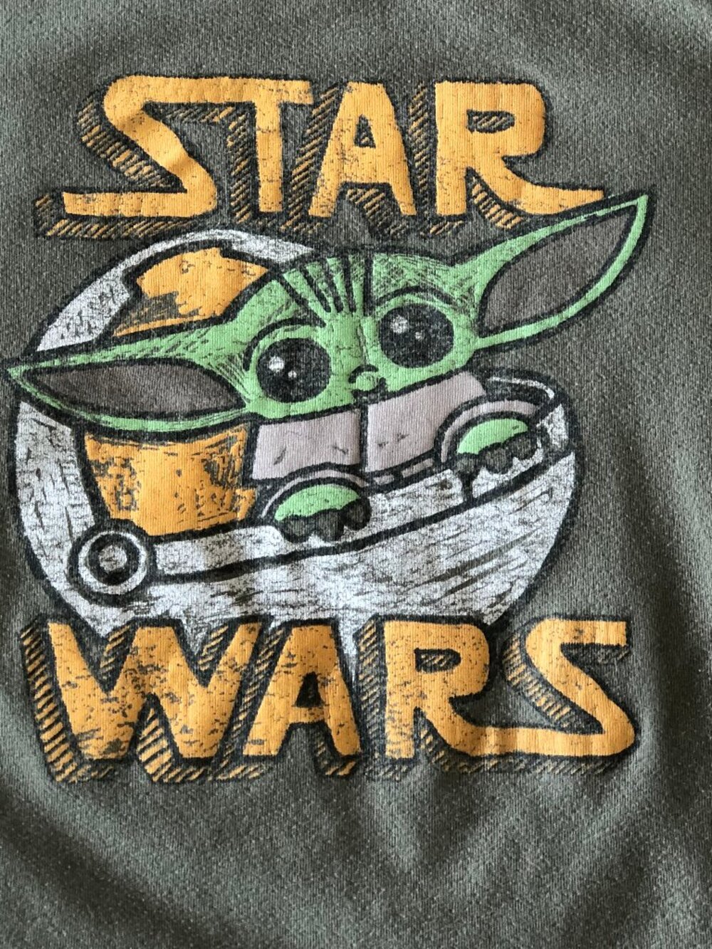 Star Wars Yoda T-shirt Boys Size 5T - Picture 3 of 4